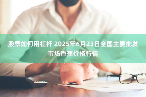 股票如何用杠杆 2025年6月23日全国主要批发市场香蕉价格行情